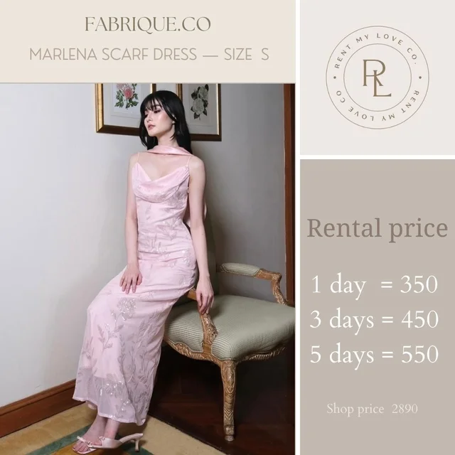 Marlena Scarf Dress